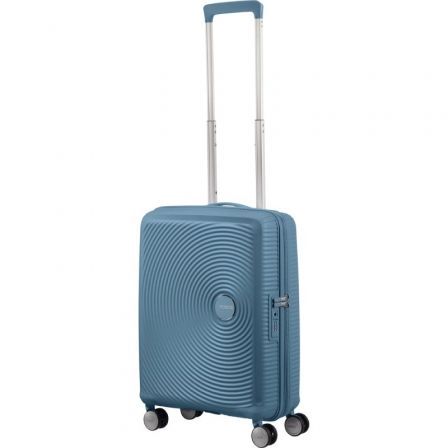 American Tourister Maleta de cabina Soundbox Spinner 55 cm 55x40x20 cm 4 ruedas Azul piedra American Tourister Maleta de cabina Soundbox Spinner 55 cm 55x40x20 cm 4 ruedas Azul piedra